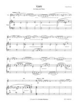 Icare - Hautbois et piano - Pascal Proust - Partition - Hautbois